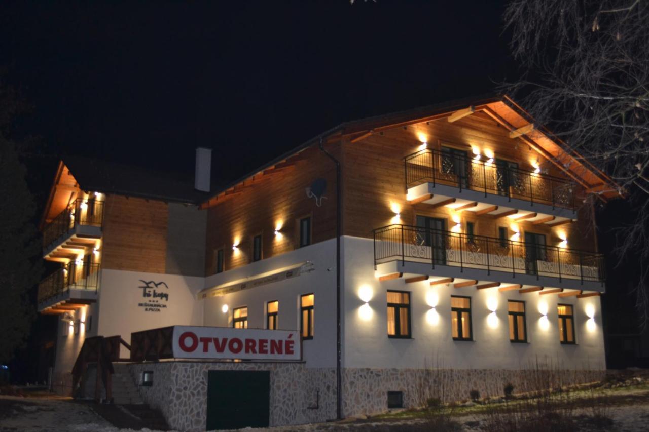 Tri Kopy*** - Penzion, Restauracia A Pizza Смречаны Экстерьер фото